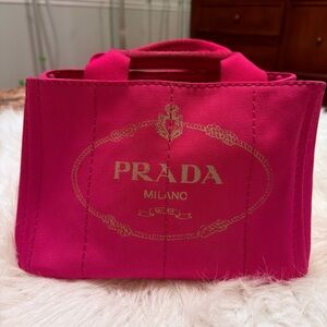 Prada Fuchsia Tote Bag